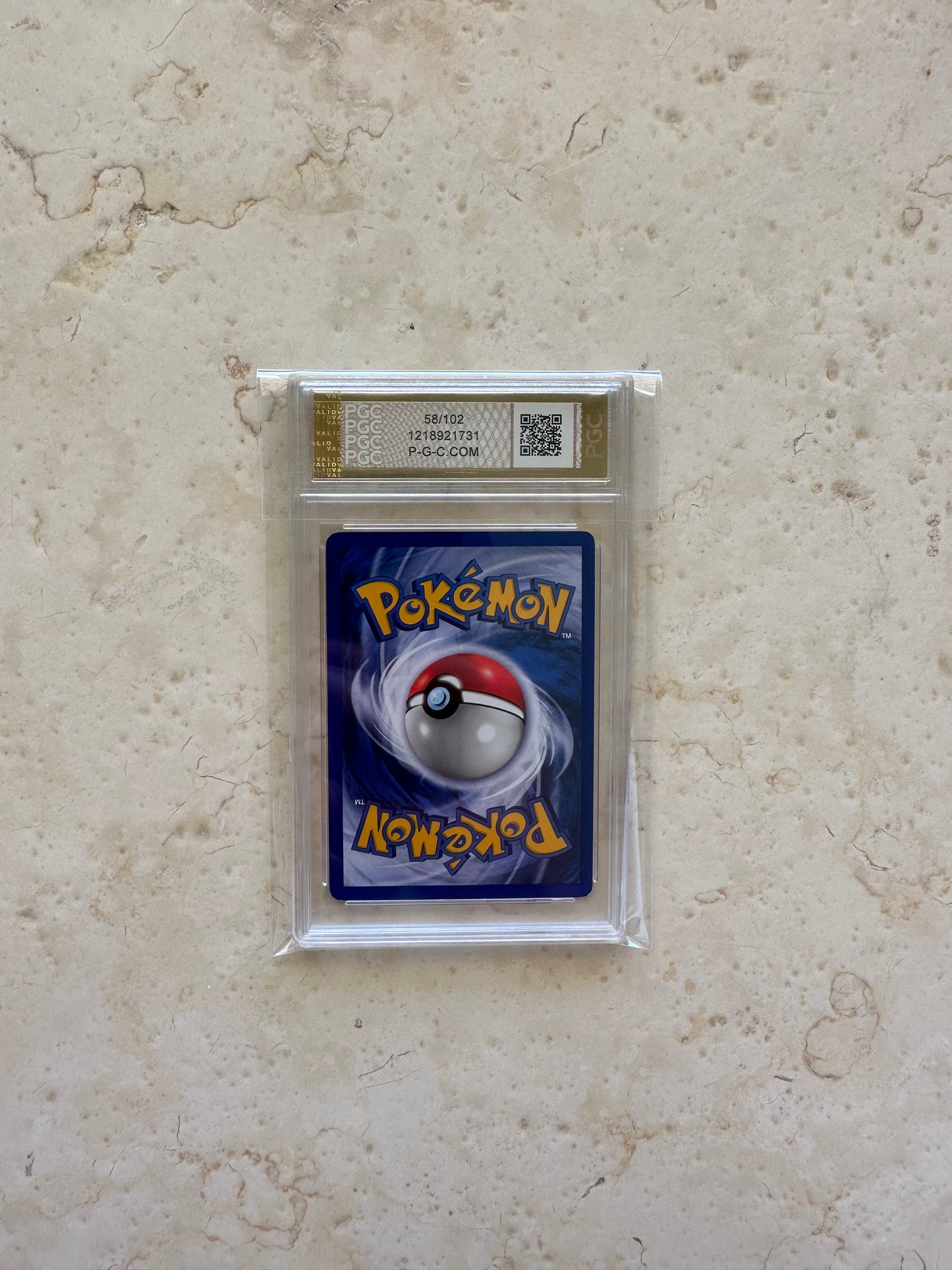 PIKACHU RED CHEEKS 1ST EDITION PGC 9 BASE 1999 POKEMON PSA 58/102 SHADOWLESS