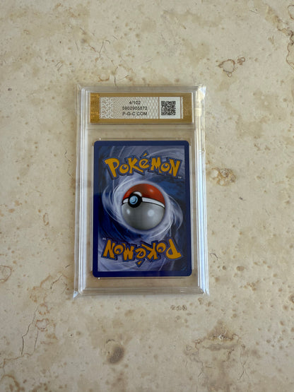 CHARIZARD 10 SPANISH BASE 1999 HOLO PGC POKEMON PSA 4/102 GEM MINT WOW!