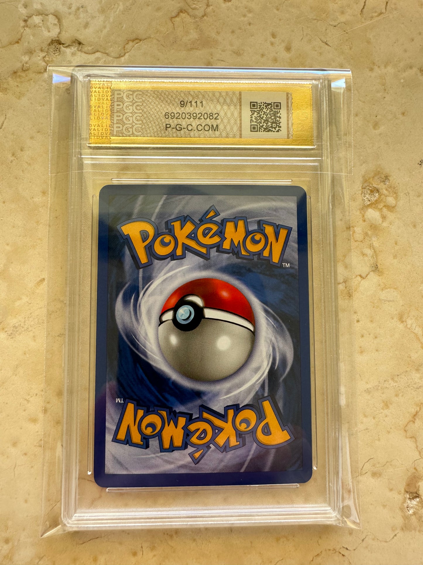 LUGIA 1ST EDITION NEO GENESIS PGC 10 BASE HOLO PSA 2000 POKEMON 9/111 SWIRL #12