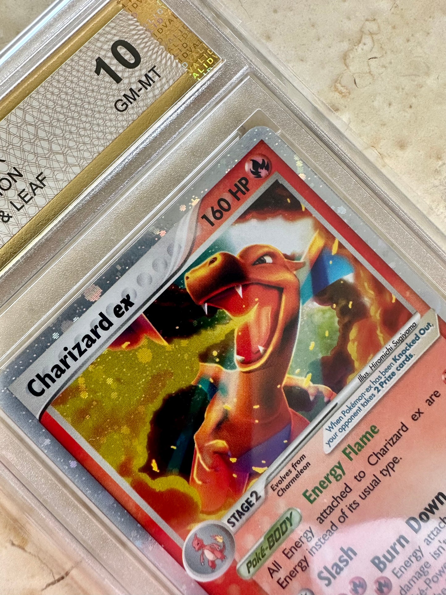 CHARIZARD EX PGC 10 FIRE RED LEAF GREEN 2004 BASE PSA POKEMON 105/112 MINT #2