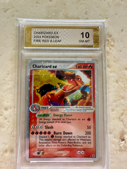 CHARIZARD EX PGC 10 FIRE RED LEAF GREEN 2004 BASE PSA POKEMON 105/112 MINT #2