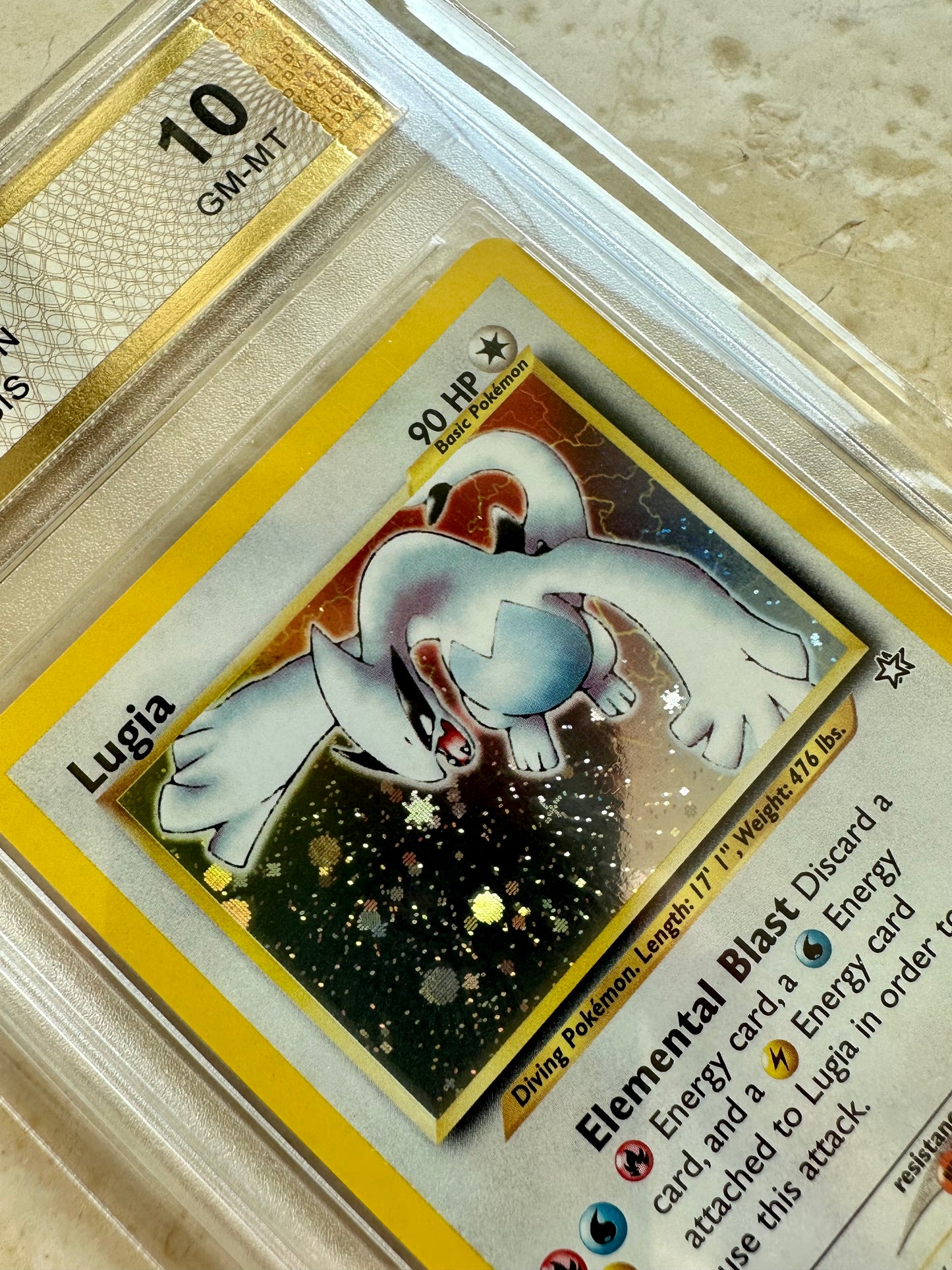 LUGIA NEO GENESIS PGC 10 BASE HOLO 2000 PSA POKEMON 9/111 CARD GEM MINT RARE #1