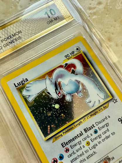 LUGIA NEO GENESIS PGC 10 BASE HOLO 2000 PSA POKEMON 9/111 CARD GEM MINT RARE #2