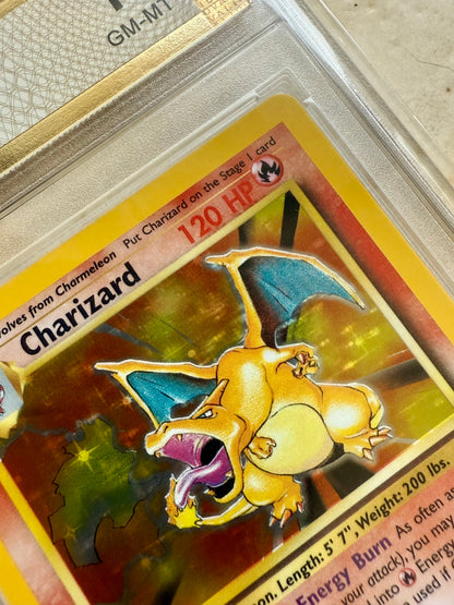 CHARIZARD 10 BASE 1999 HOLO PGC POKEMON PSA 4/102 CARD GEM MINT #25