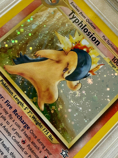 TYPHLOSION 1ST EDITION PGC 10 NEO GENESIS PSA POKEMON 17/111 BASE HOLO MINT #5