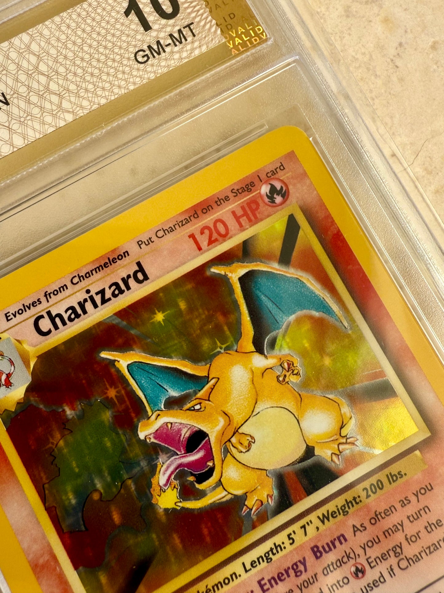 CHARIZARD 10 BASE 1999 HOLO PGC POKEMON PSA 4/102 CARD GEM MINT !WILL SELL FAST!