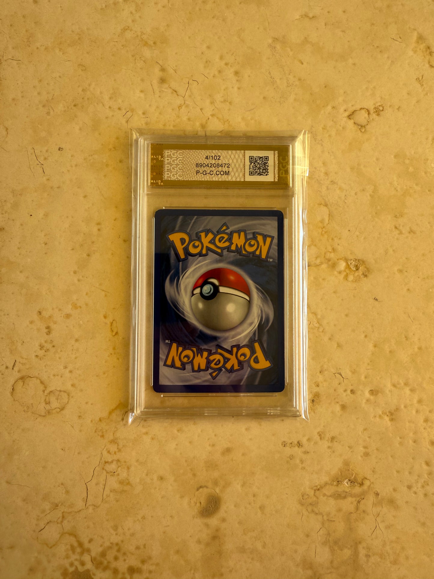 CHARIZARD SHADOWLESS 8 BASE 1999 HOLO PGC POKEMON PSA 4/102 CARD GEM MINT #3