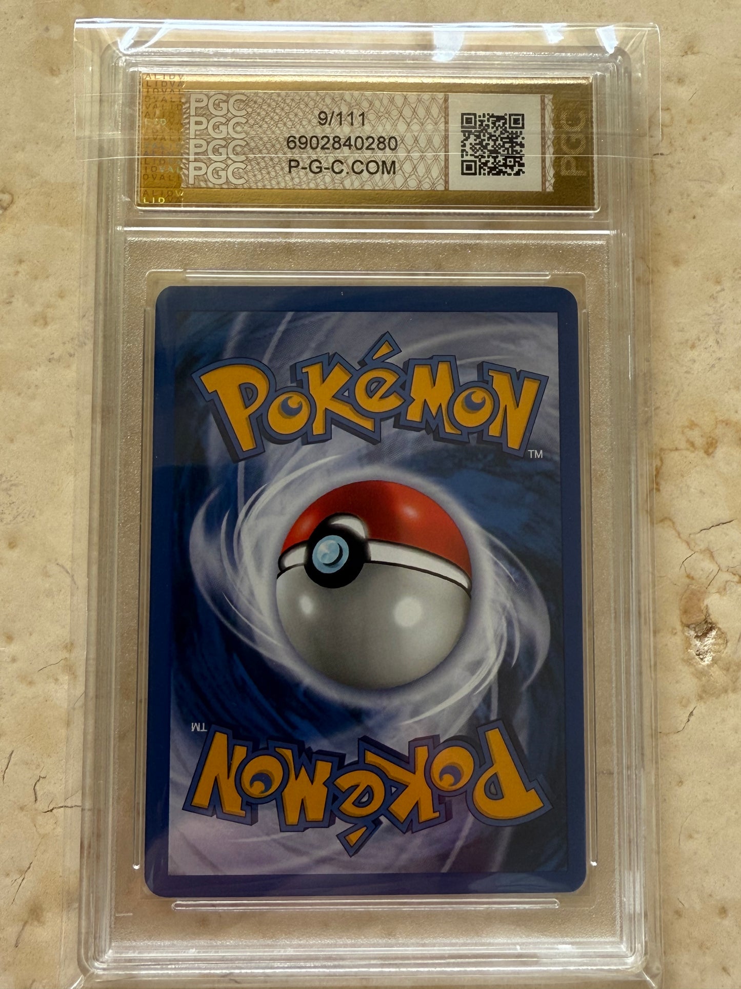 LUGIA 1ST EDITION NEO GENESIS PGC 10 BASE HOLO PSA 2000 POKEMON 9/111 SWIRL #17