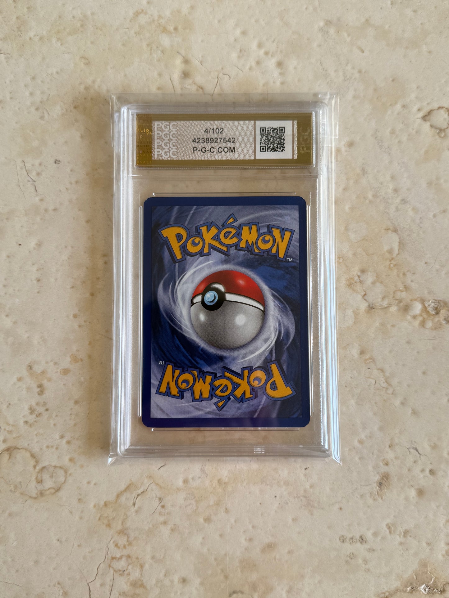 CHARIZARD 10 BLACK DOT ERROR 1999 BASE HOLO PGC POKEMON PSA 4/102 CARD GEM MINT