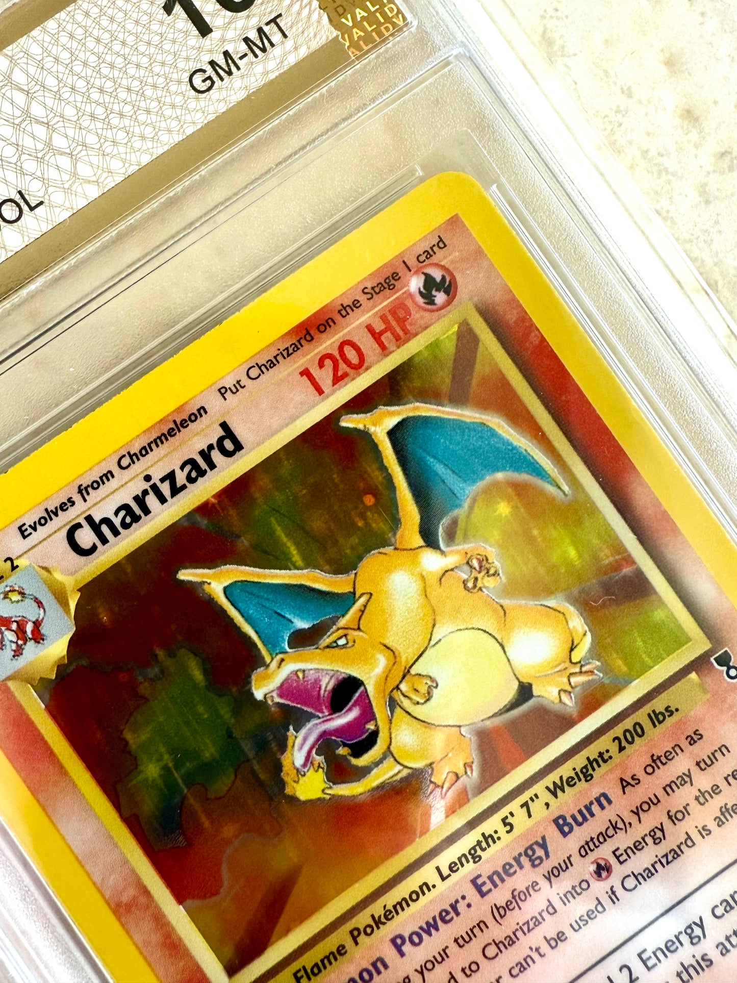 CHARIZARD 10 LEGENDARY COLLECTION HOLO PGC BASE PSA POKEMON 3/110 GEM MINT #7