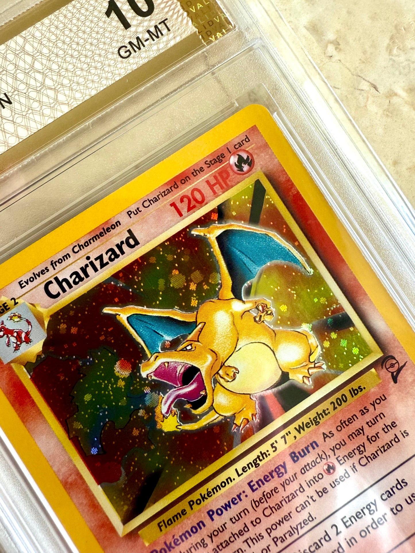 CHARIZARD BASE 2 2000 PGC 10 HOLO PSA POKEMON CARD 4/130 GEM MINT #6