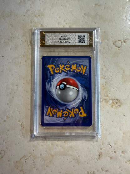 CHARIZARD 10 BASE 1999 HOLO PGC POKEMON PSA 4/102 CARD GEM MINT !100% SELL FAST!