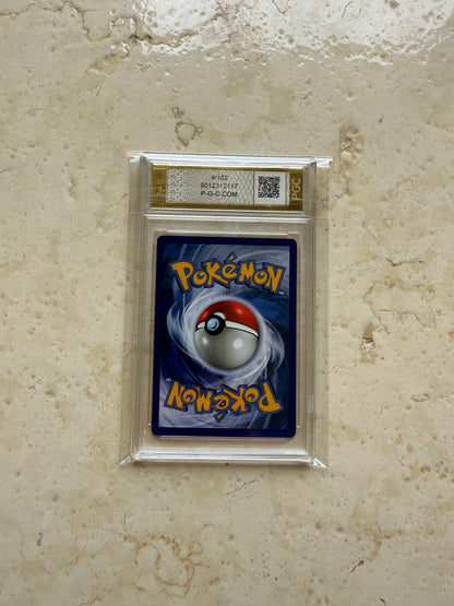 GLURAK 1ST EDITION CHARIZARD 9 BASE 1999 PGC POKEMON PSA GERMAN FIRECRACKER