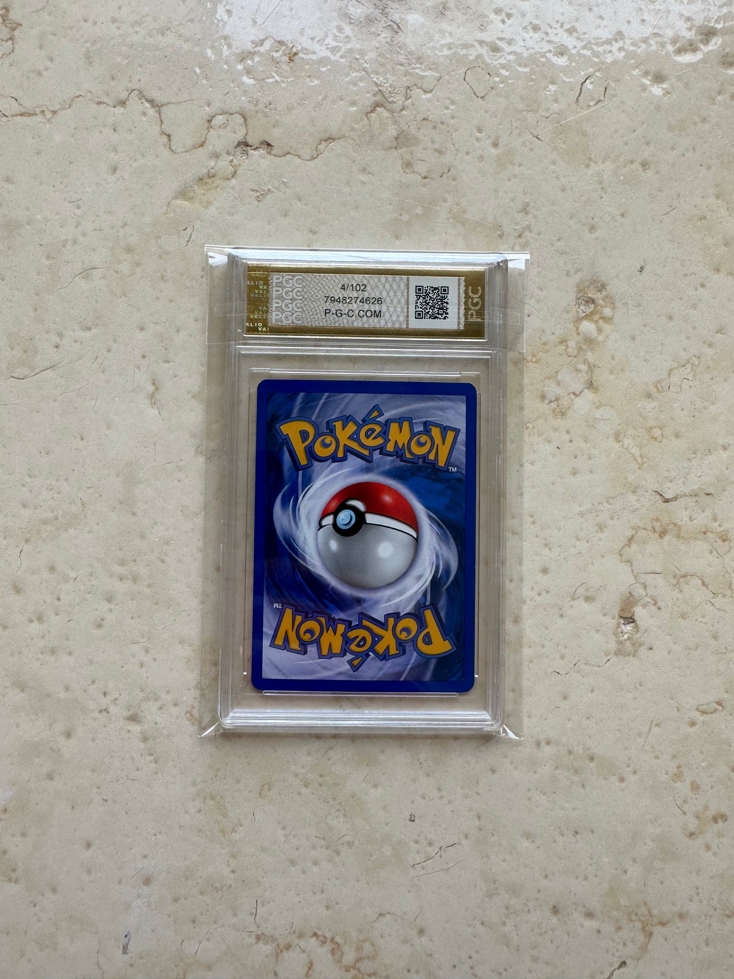 CHARIZARD 10 BASE 1999 HOLO PGC POKEMON PSA 4/102 CARD GEM #7