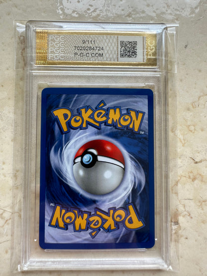 LUGIA 1ST EDITION NEO GENESIS PGC 10 BASE HOLO PSA 2000 POKEMON 9/111 SWIRL #5