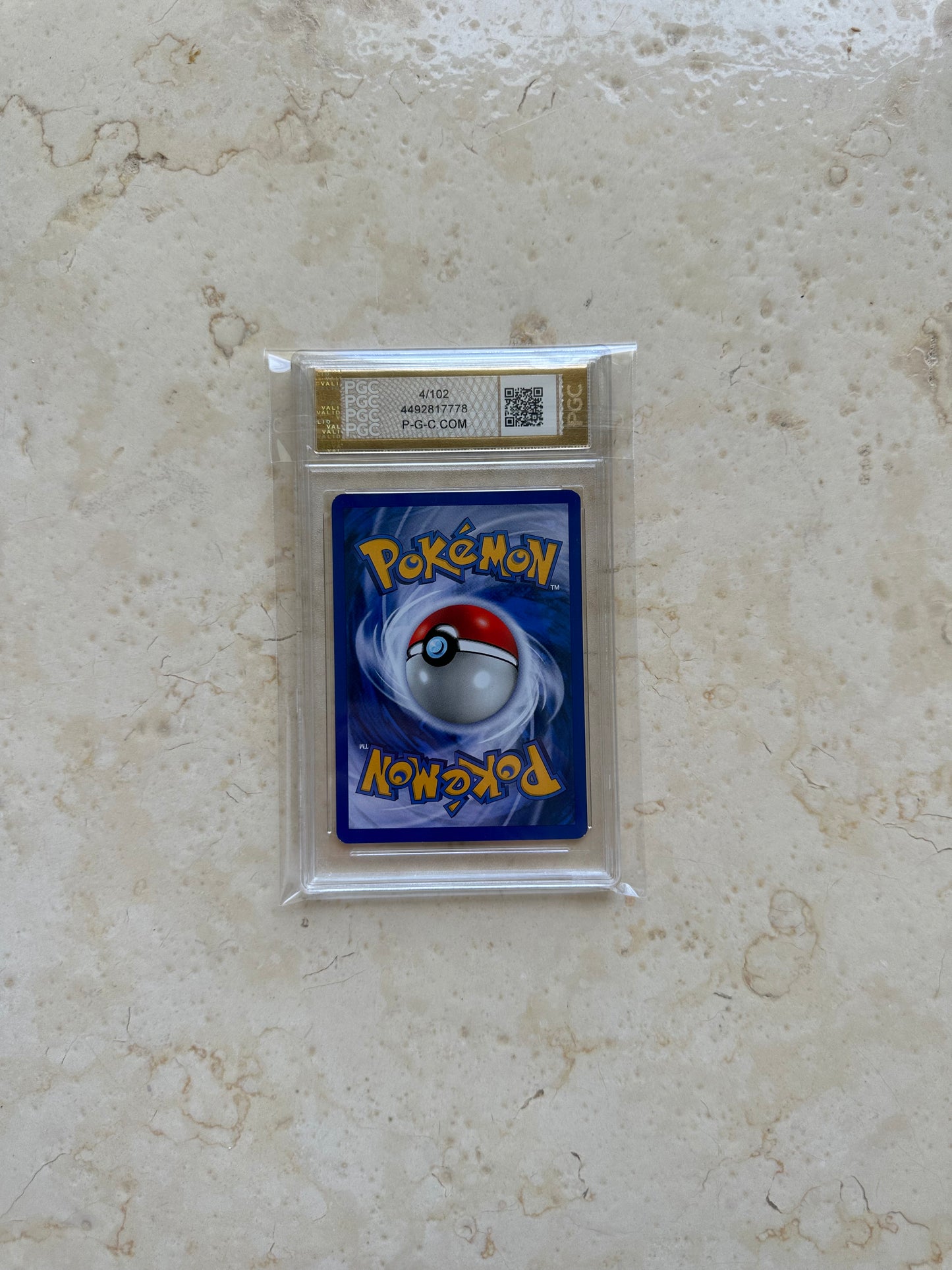 GLURAK CHARIZARD 10 BASE 1999 GERMAN HOLO PGC POKEMON PSA 4/102 CARD GEM MINT #2