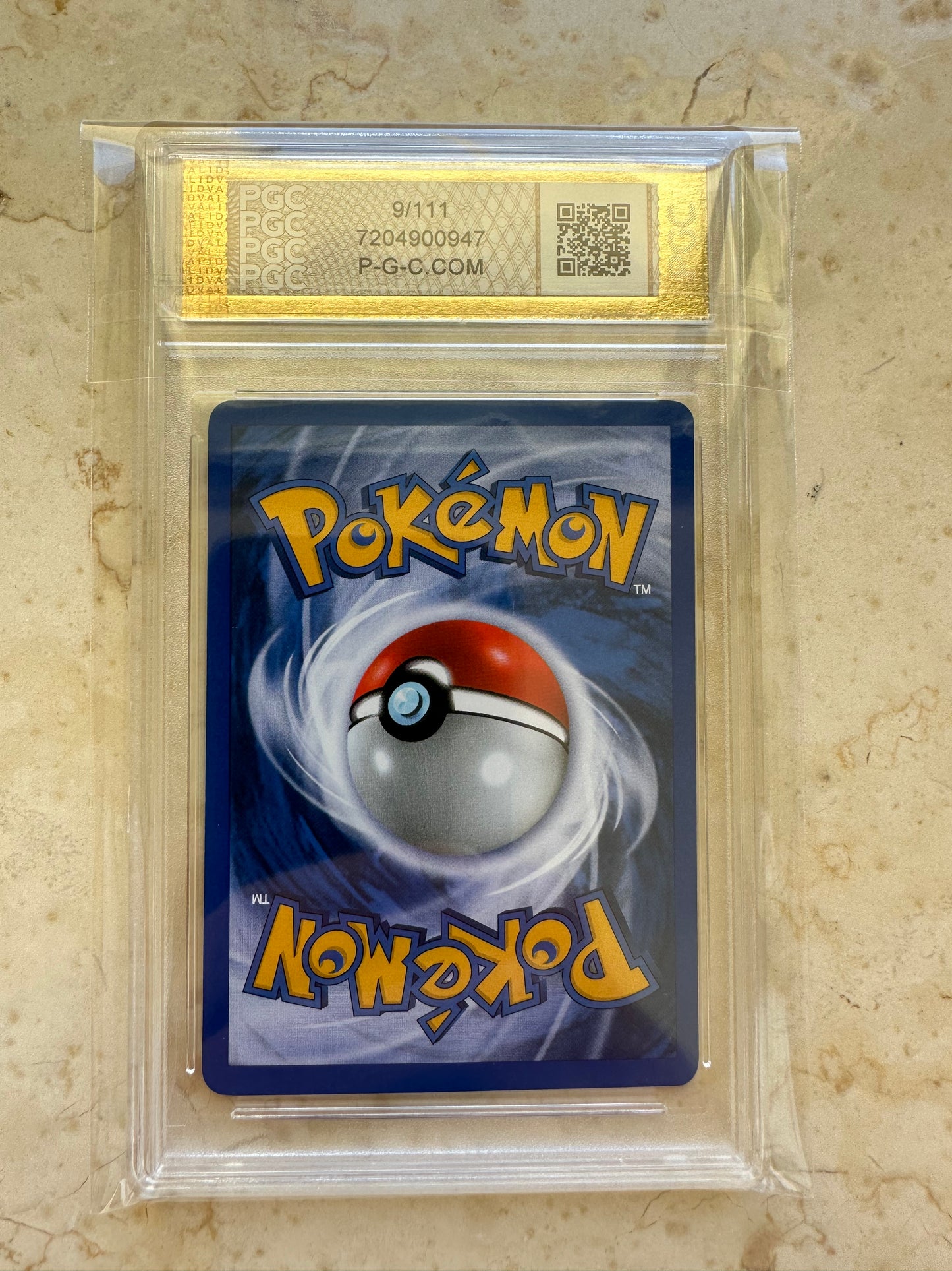 LUGIA 1ST EDITION NEO GENESIS PGC 10 BASE HOLO PSA 2000 POKEMON 9/111 SWIRL #6