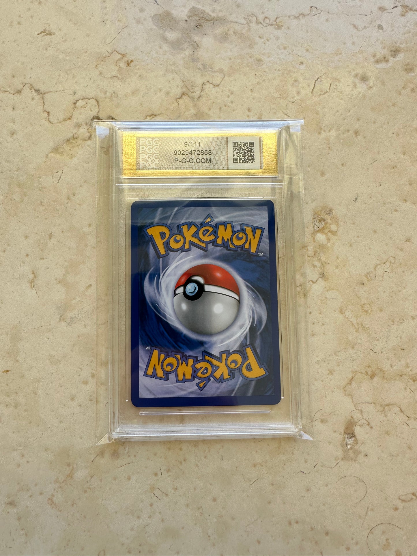 LUGIA 1ST EDITION NEO GENESIS PGC 9 BASE HOLO PSA 2000 POKEMON 9/111 SWIRL #2