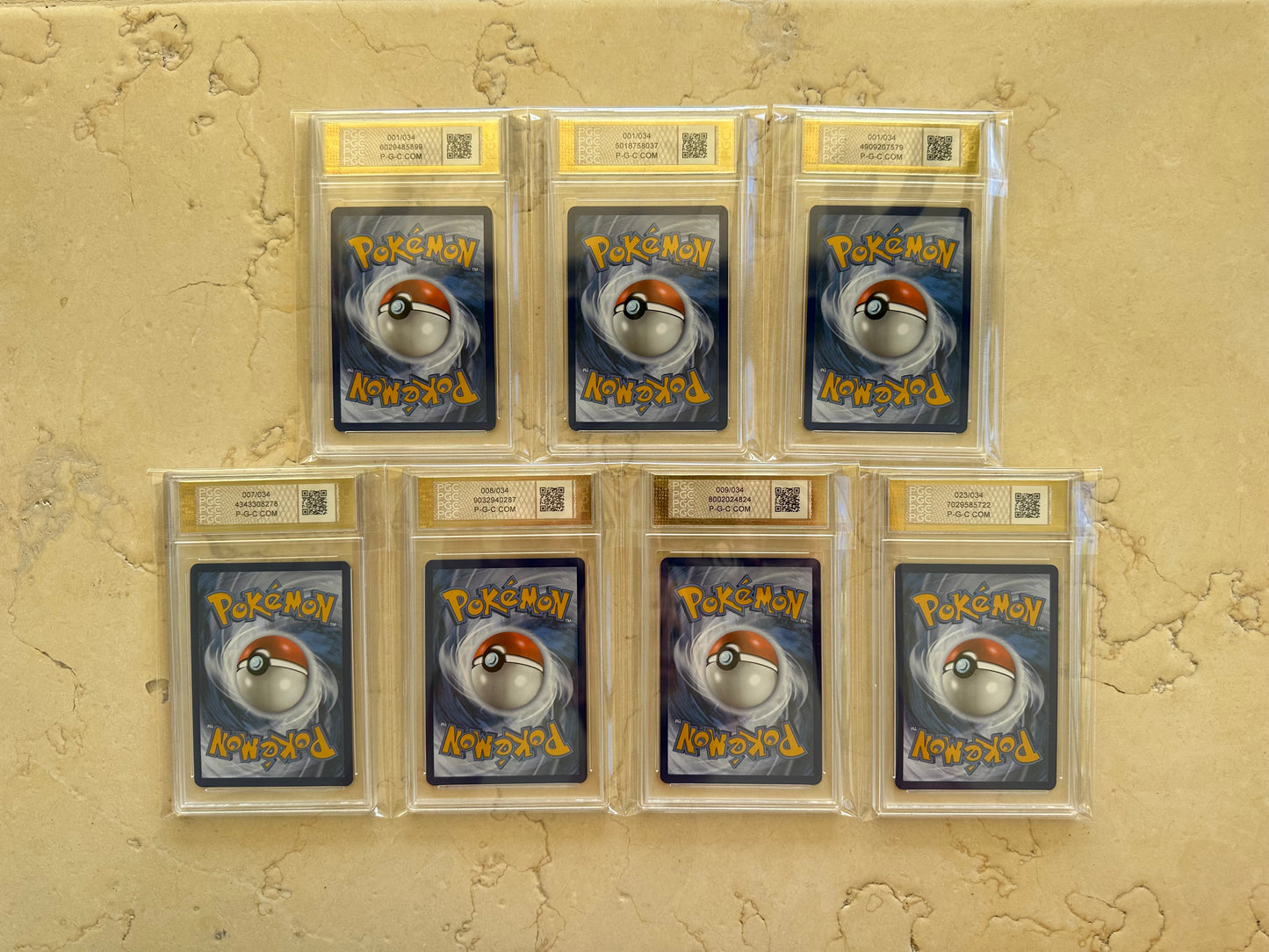 7X PIKACHU CHARMANDER SQUIRTLE 10 CLASSIC COLLECTION PGC POKEMON PSA CLC CLV CLB