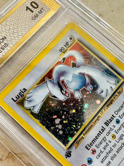 LUGIA 1ST EDITION NEO GENESIS PGC 10 BASE HOLO PSA 2000 POKEMON 9/111 #3