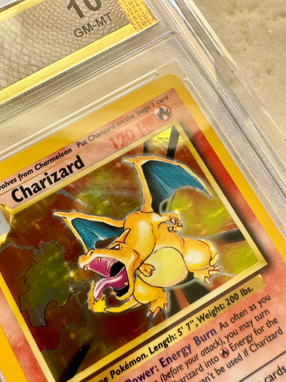 CHARIZARD 10 BASE 1999 HOLO PGC POKEMON PSA 4/102 CARD GEM MINT #16