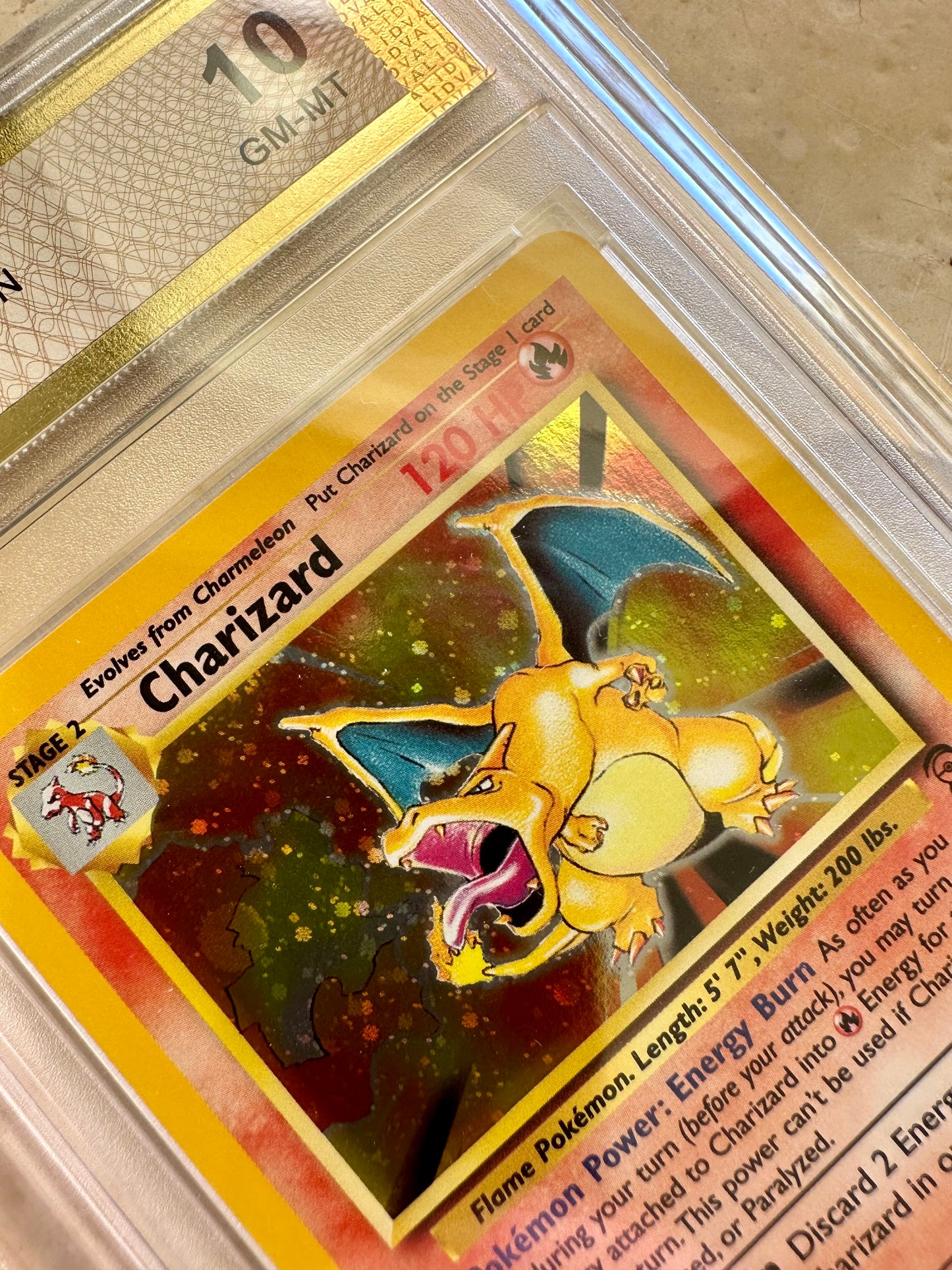 CHARIZARD BASE 2 2000 PGC 10 HOLO PSA POKEMON CARD 4/130 GEM MINT #4