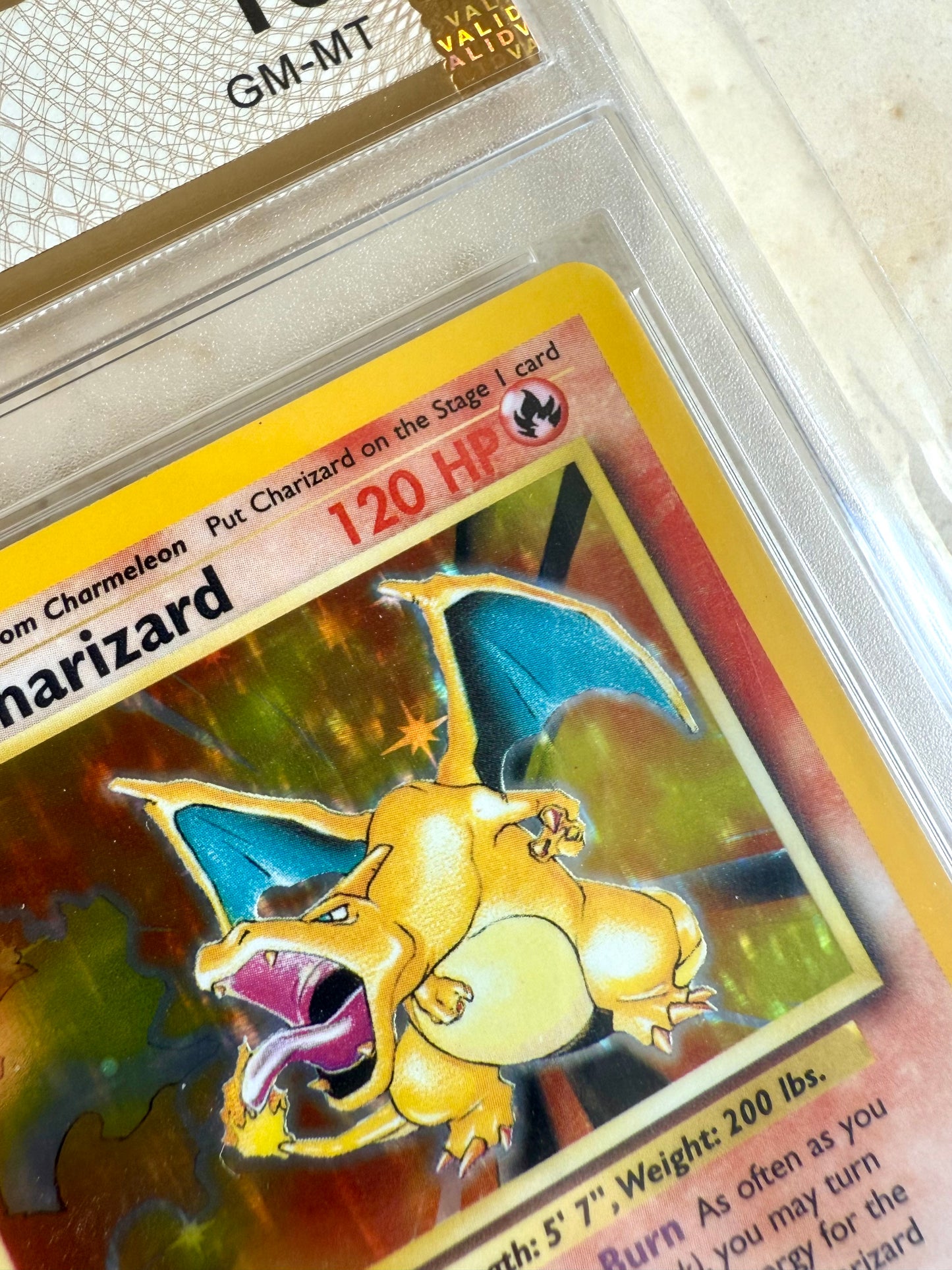 CHARIZARD 10 BASE 1999 HOLO PGC POKEMON PSA 4/102 CARD GEM MINT WILL SELL V FAST