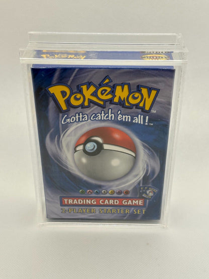 TIGHT SEAL SHADOWLESS STARTER DECK POKEMON 1999 BASE GOLD STRIP PSA THEME 1ST